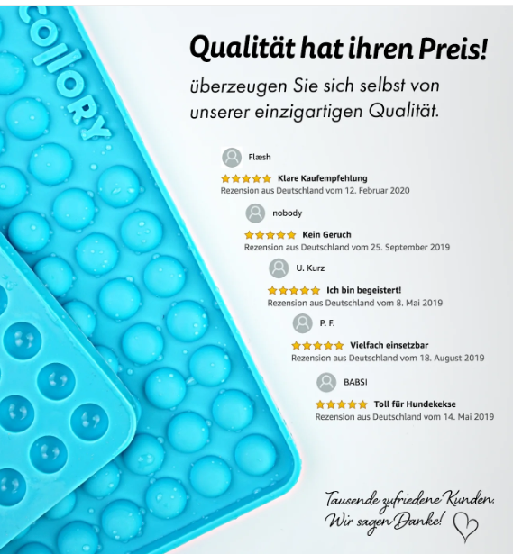Collory Backmatte Herz