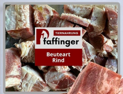 Rinderkopffleisch in Würfeln 1kg