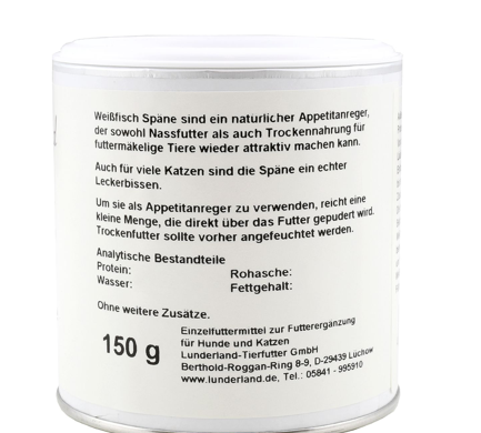 Weißfisch Späne