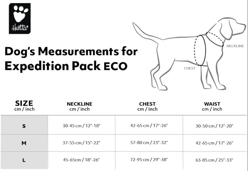 Hurtta Hunderucksack Expedition Pack ECO blackberry