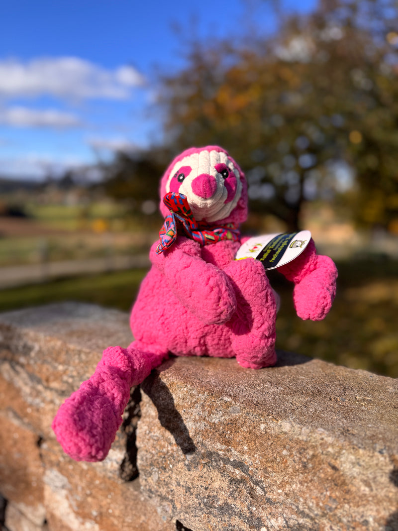 Huggle Knottie pink Panther