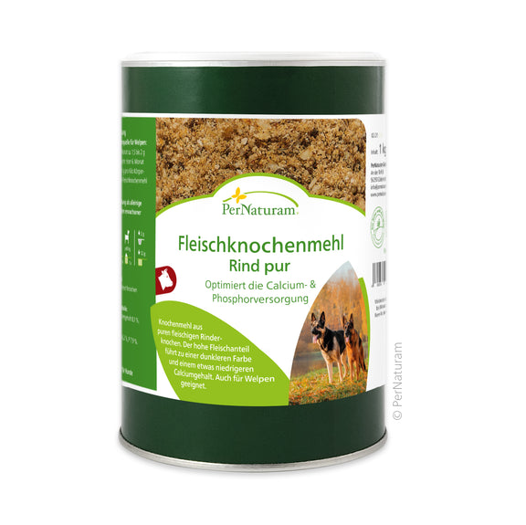Fleischknochenmehl Rind pur 500 g