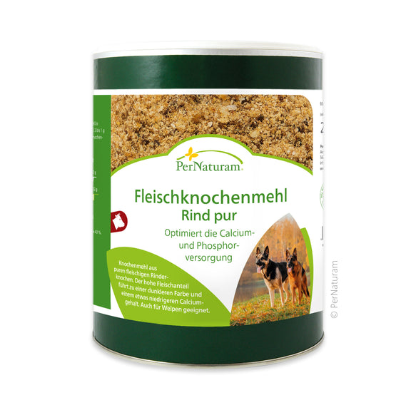 Fleischknochenmehl Rind pur 1 kg