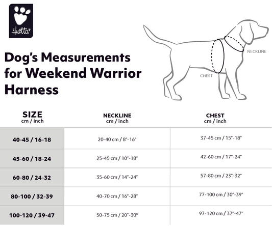 Hurtta Geschirr Weekend Warrior harness