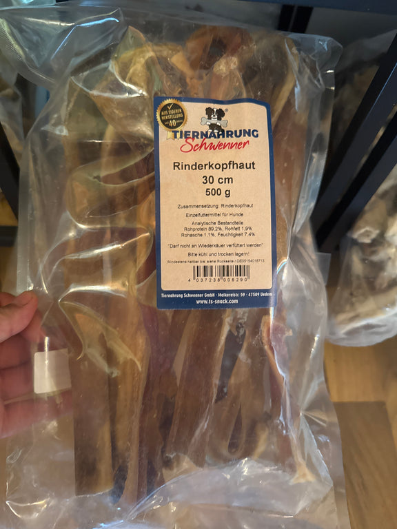 Rinderkopfhaut 30cm S+B