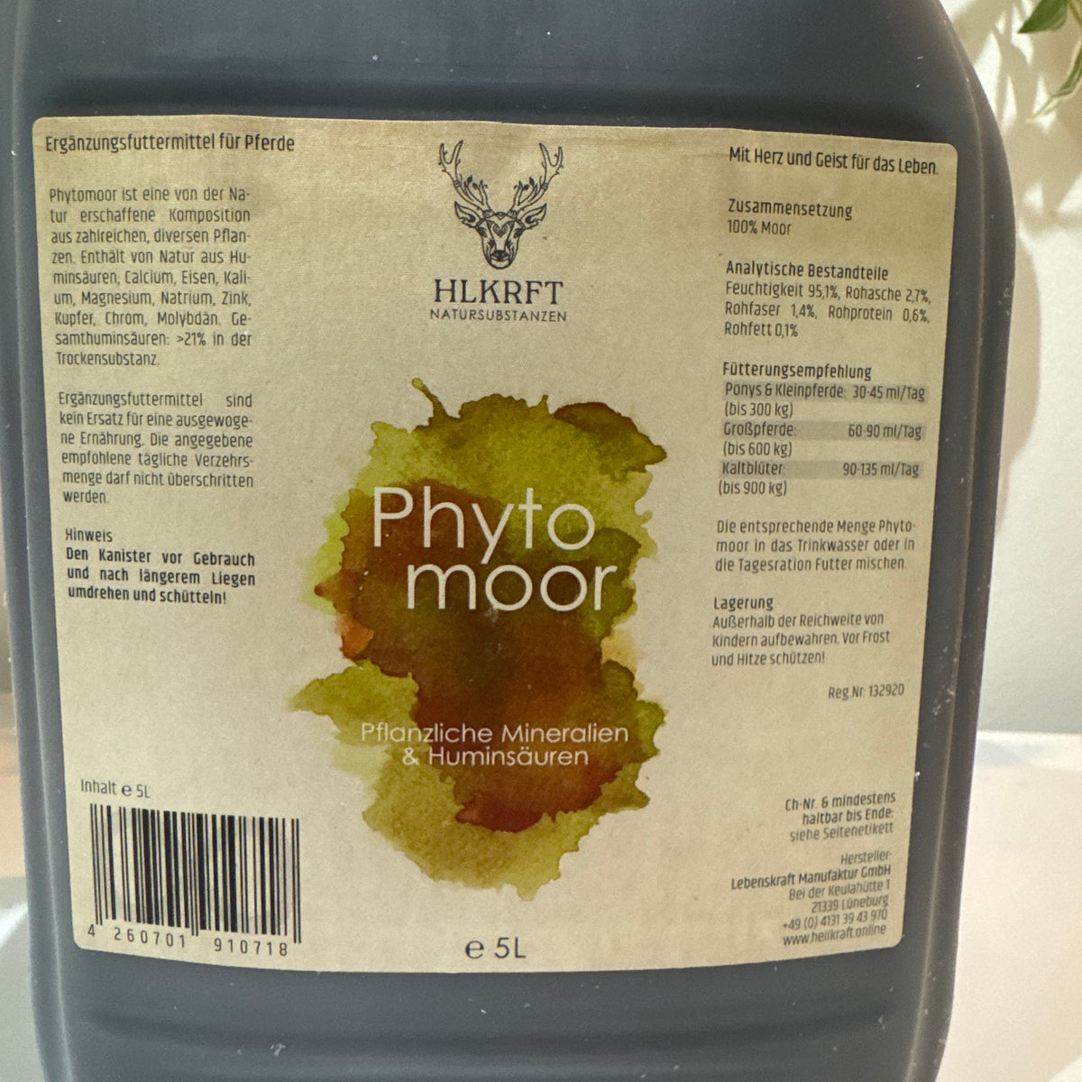 Phytomoor mit Huminsäuren 5 l