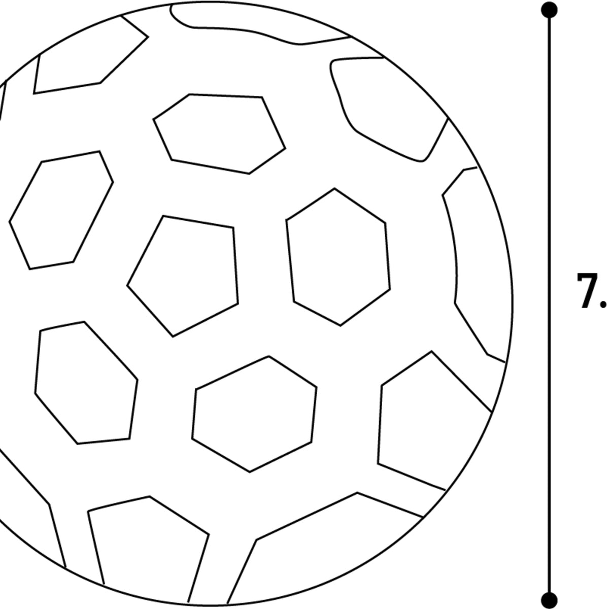 Spielzeugball mit Seil