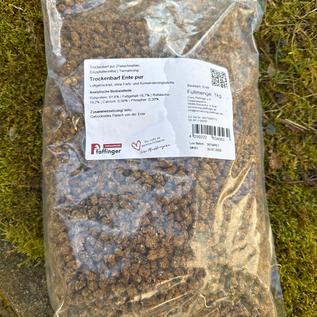 Trockenbarf - Ente pur 1 kg