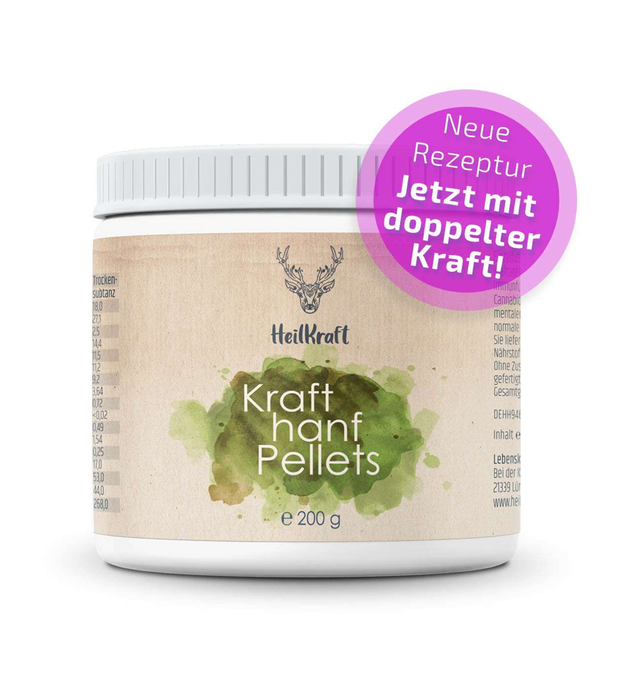 Kraft Hanf Pellets 200 g