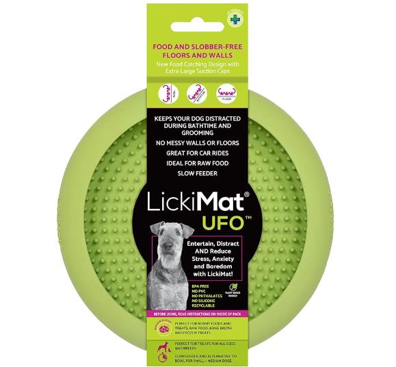 LickiMat UFO green