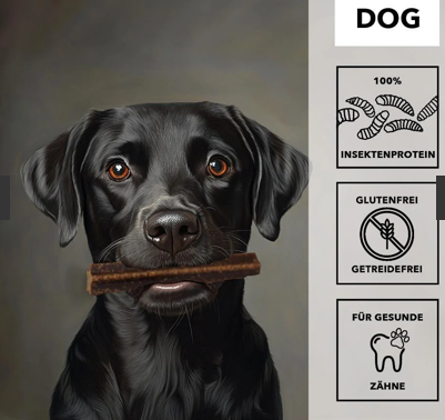 entoVITAL DOG Dental Sticks