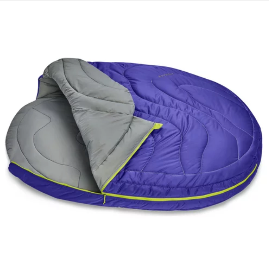 Ruffwear Hundebett Highlands Sleeping Bag™ Huckleberry Blue