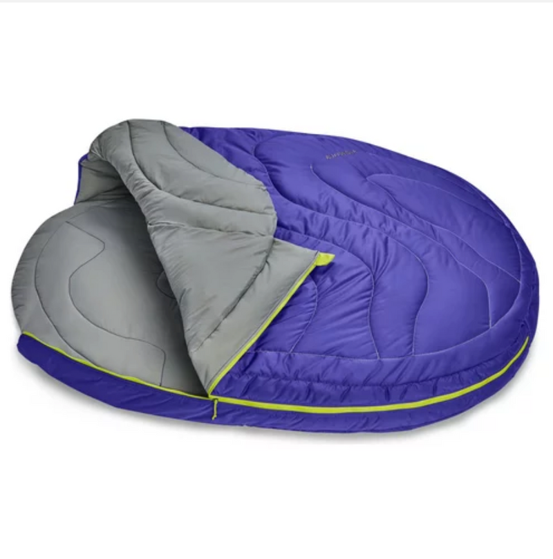 Ruffwear Hundebett Highlands Sleeping Bag™ Huckleberry Blue