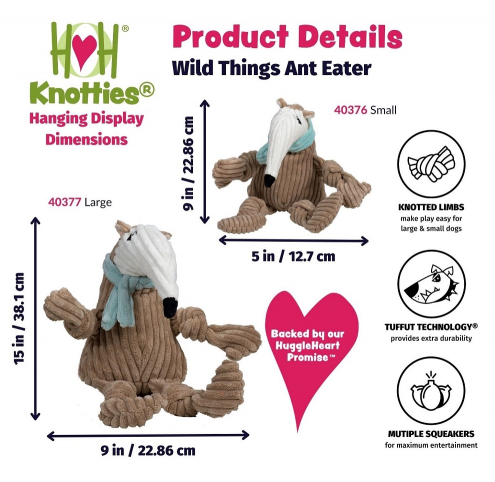 Huggle Knottie Faultier