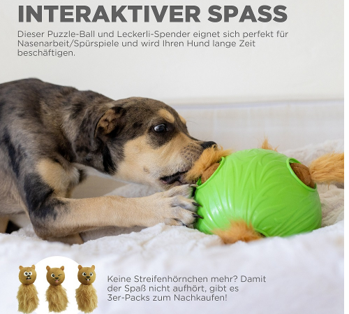 Dog Snuffle N' Treat Ball