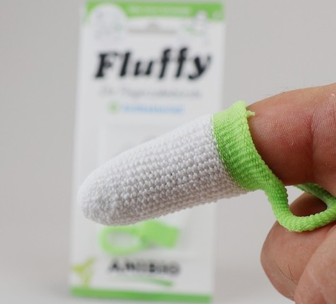 Fluffy Fingerzahnbürste (2 Stück)