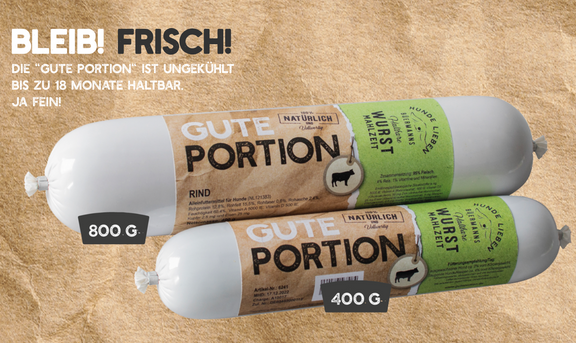 Fleischwurst vom Rind - die gute Portion