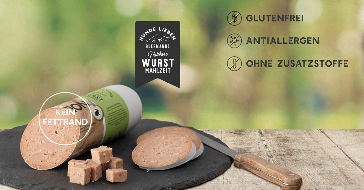 Fleischwurst vom Wild - die gute Portion