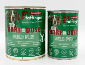 Wild pur - BARF aus der Dose