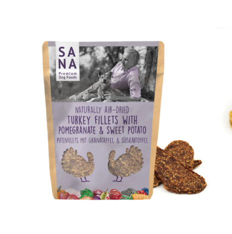 SANA Dog Putenfilets mit Süßkartoffel 100 g