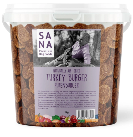 SANA Dog Putenburger 1 kg Eimer