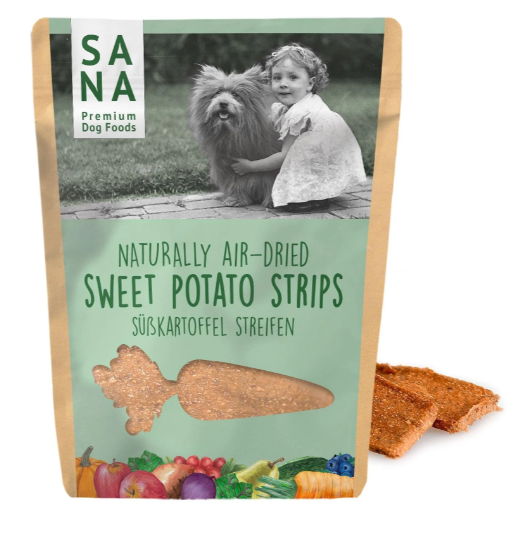 SANA Dog Veggie Streifen Süßkartoffel 100 g