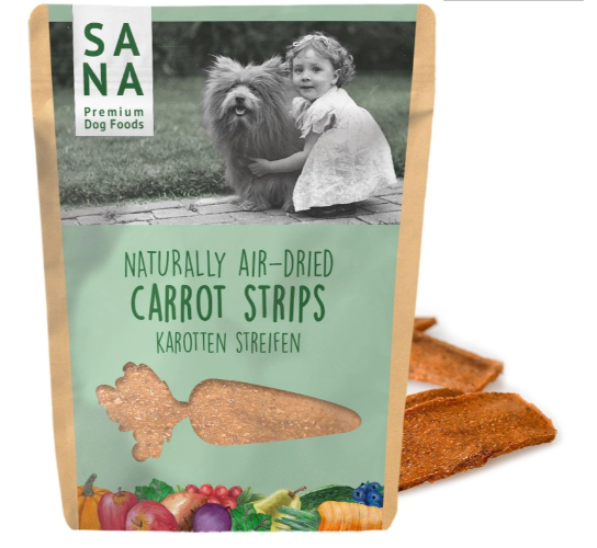 SANA Dog Veggie Streifen Karotte 100 g