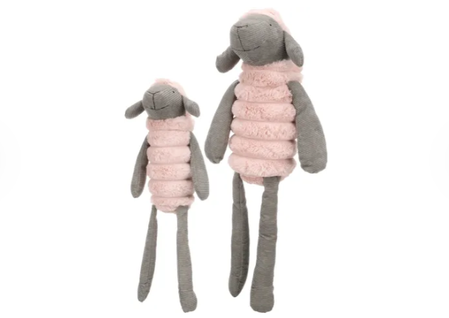 XXL Kuscheltier Schaf rosa