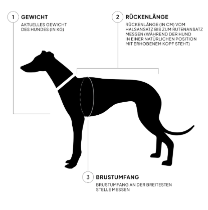 Cloud7 Hundemantel Brooklyn Long Tweed Black