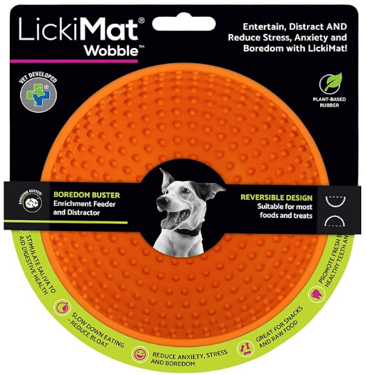 LickiMat Wobble orange