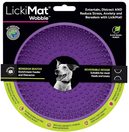 LickiMat Wobble purple