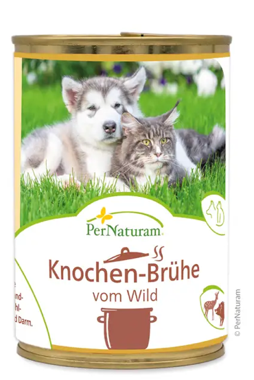 Knochen-Brühe vom Wild