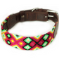 Boho Leder Halsband flower