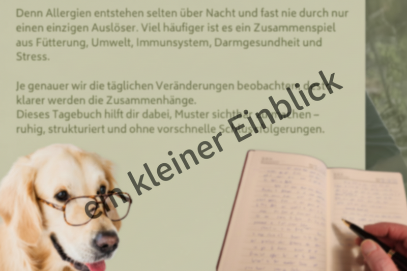 Allergietagebuch mit Bonus Pollenflugkalender
