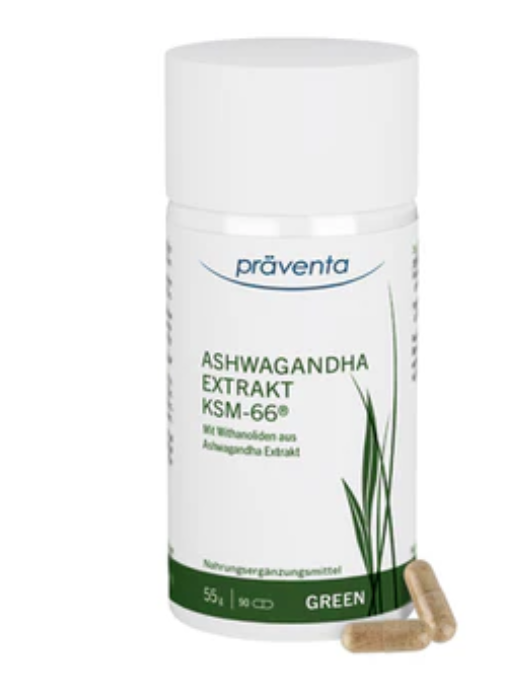 Ashwagandha Extrakt KSM-66® Kapseln