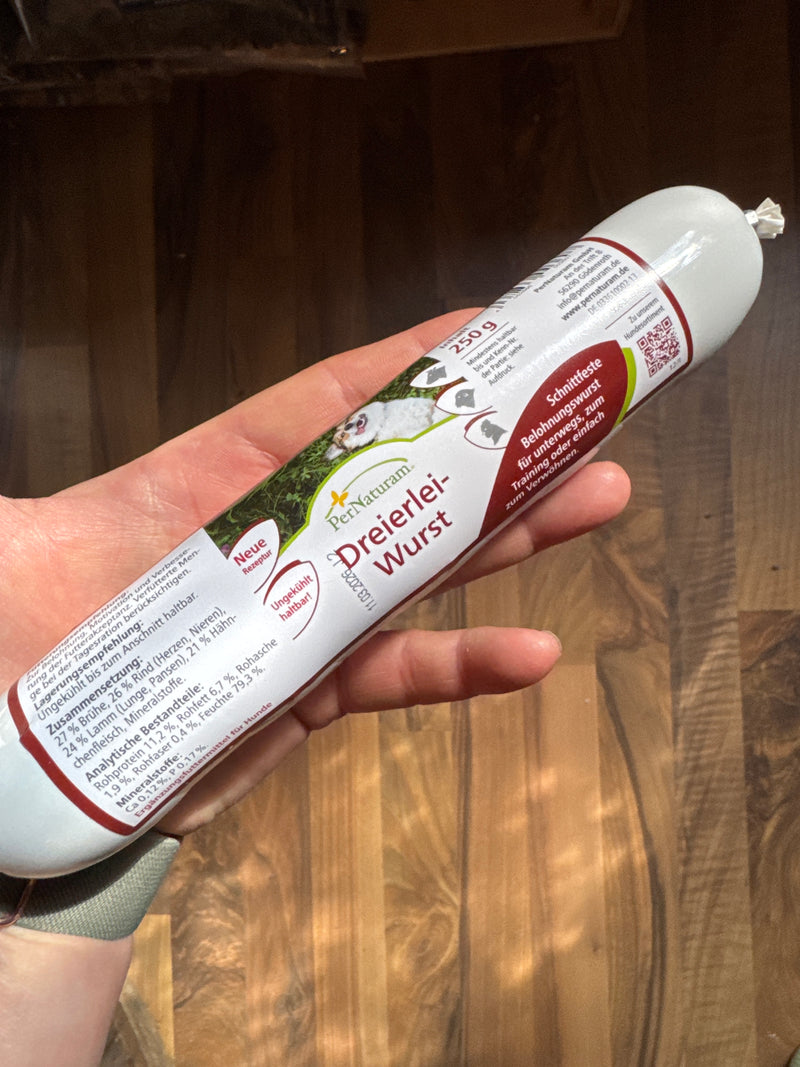 Dreierlei Würstl