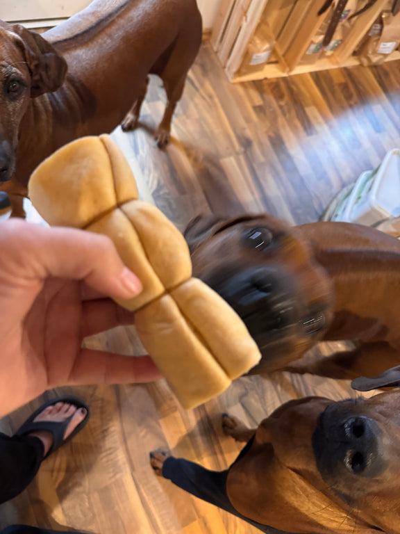 Rinder Kopfhaut gerollt