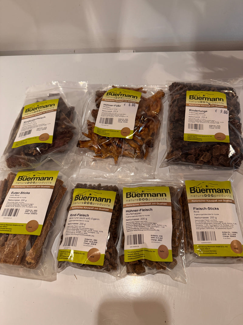 Welpen Snacks - alles was Mini snacken kann