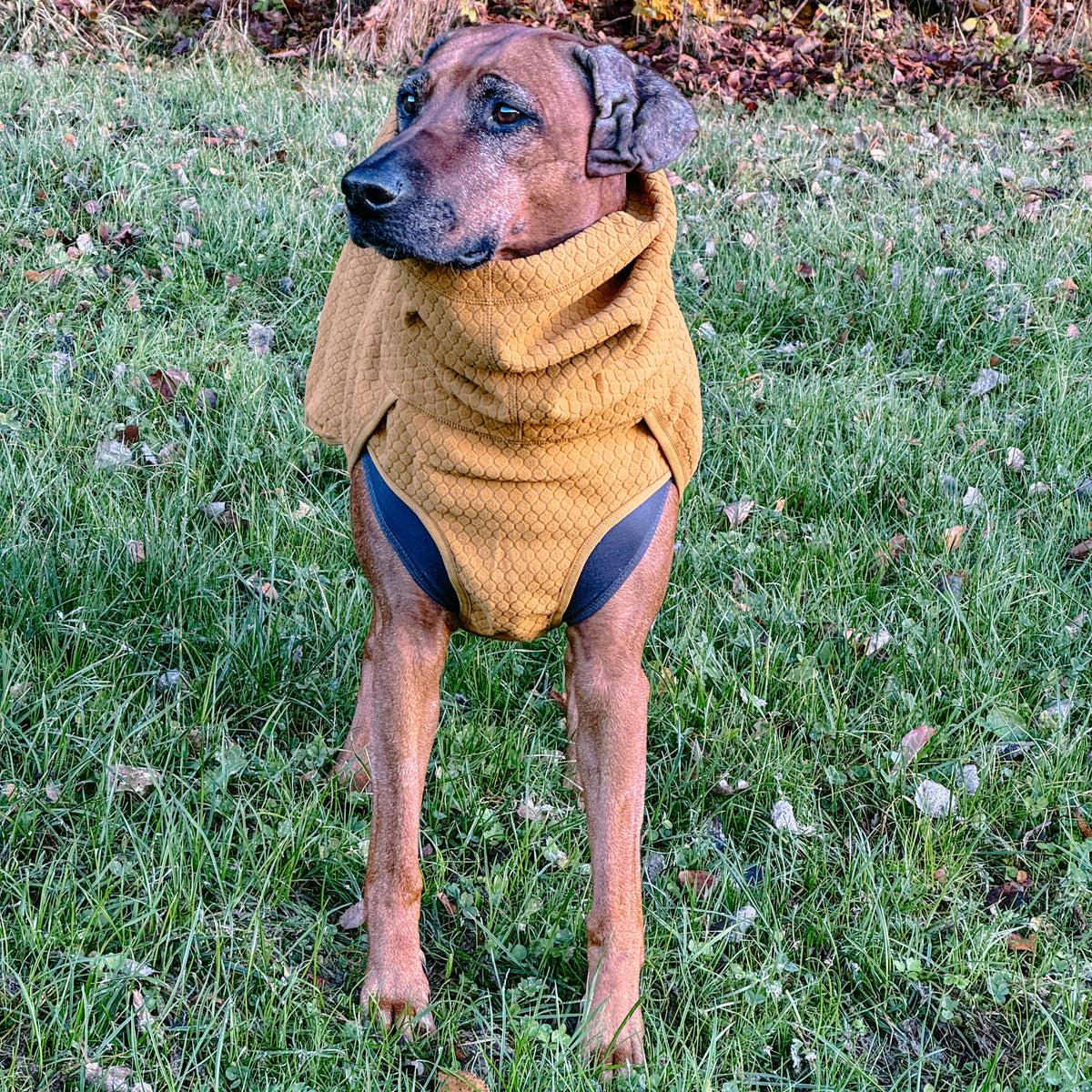 Hurtta Wärmende Hundejacke Warm Midlayer ECO desert