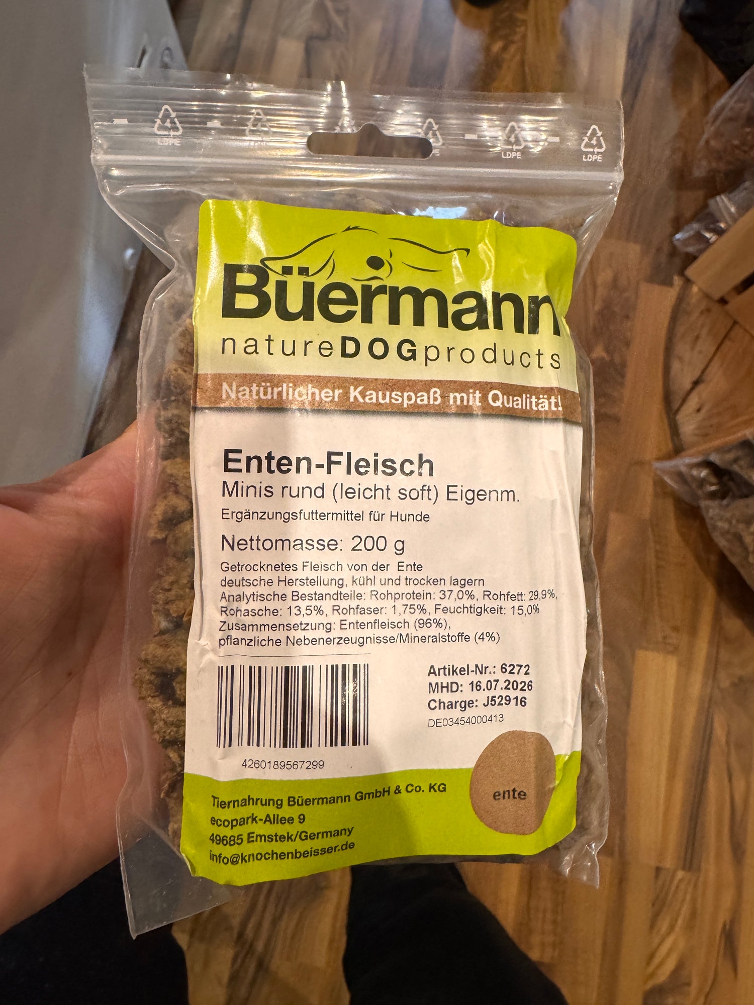 Enten Fleisch Minis