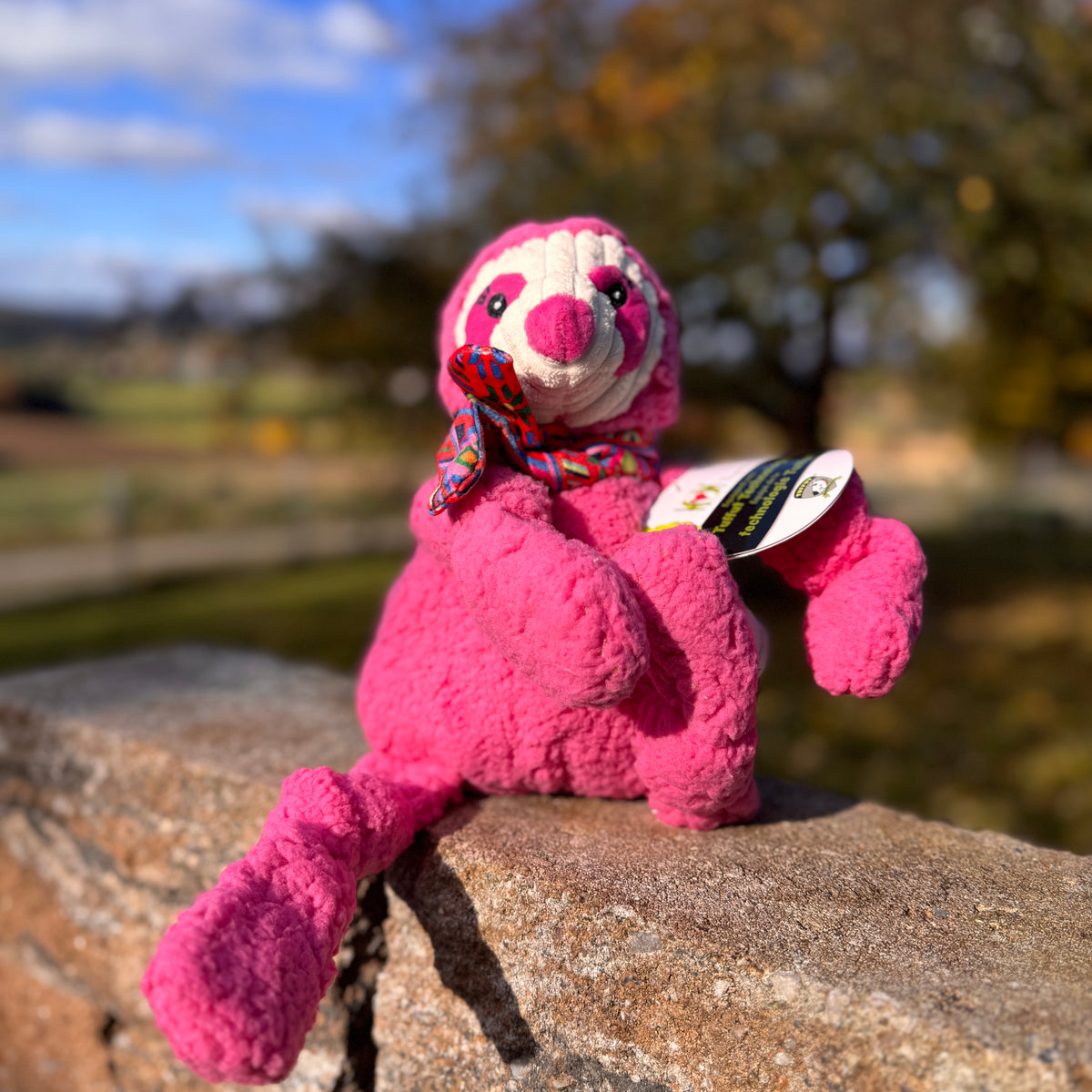 Huggle Knottie pink Panther