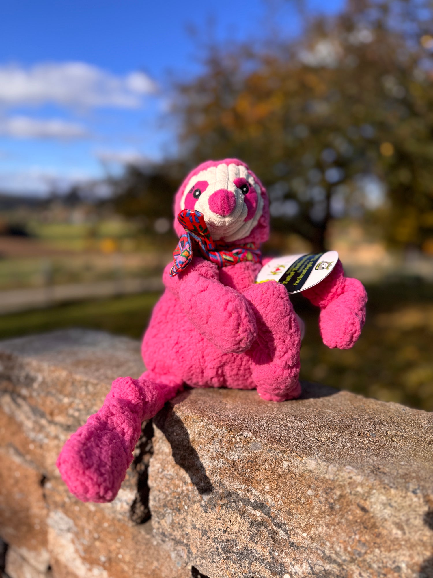 Huggle Knottie pink Panther