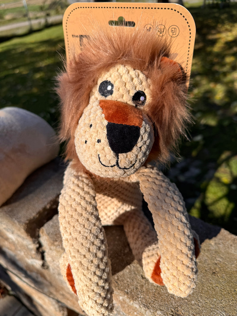 2 in 1 - Kuscheltier mit Kuscheltuch - Löwe