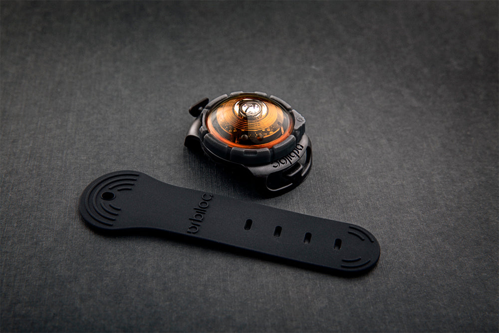 Orbiloc Dog Dual - Safty Light amber