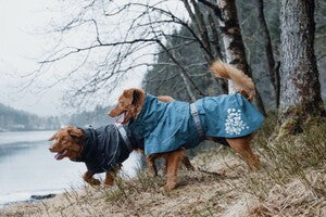 Hurtta Regenmantel Monsoon Coat + Coat Eco II