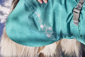 Hurtta Regenmantel Monsoon Coat + Coat Eco II