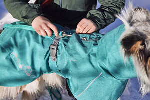 Hurtta Regenmantel Monsoon Coat + Coat Eco II