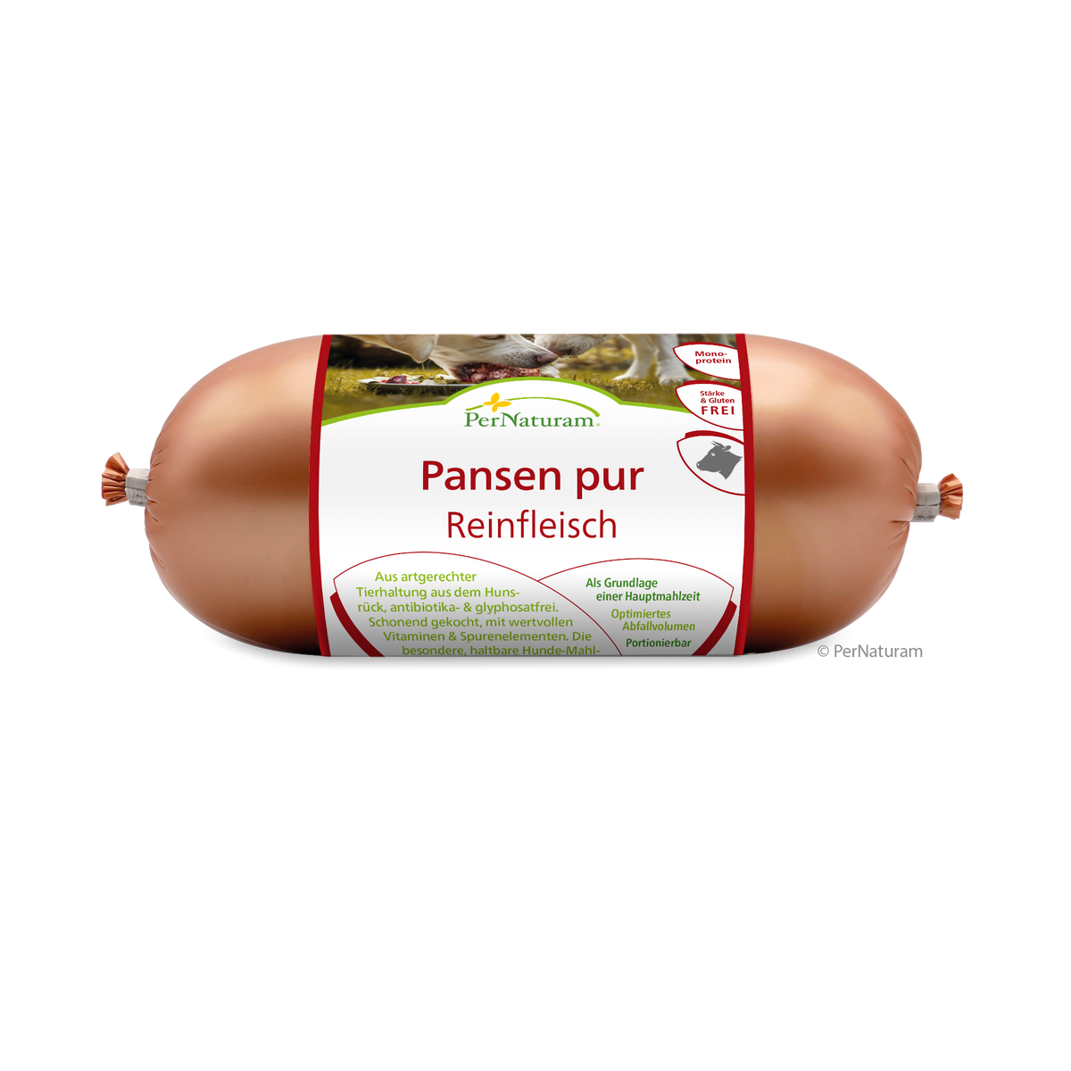Pansen pur im Darm