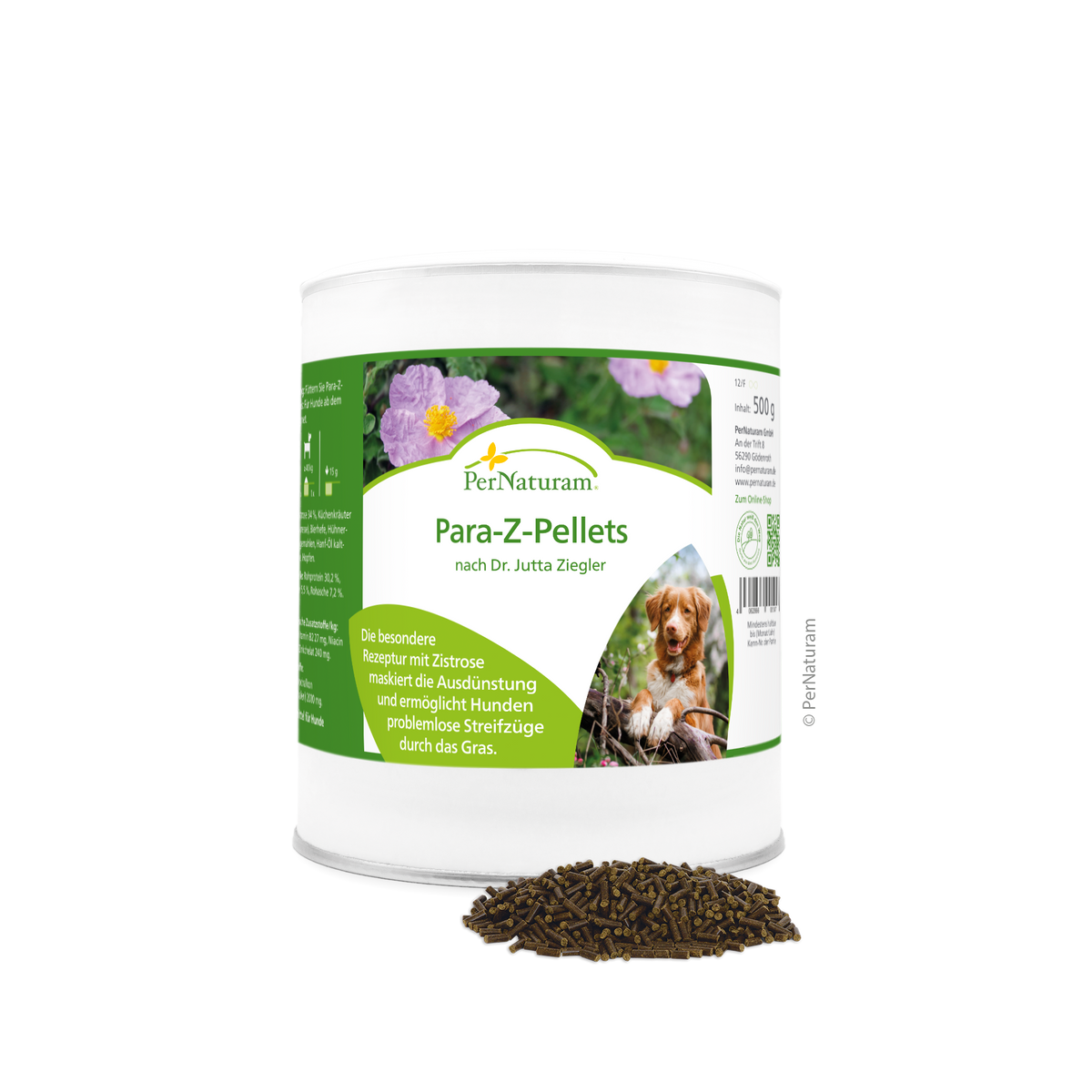 Para Z Pellets nach Dr. Jutta Ziegler 500 g